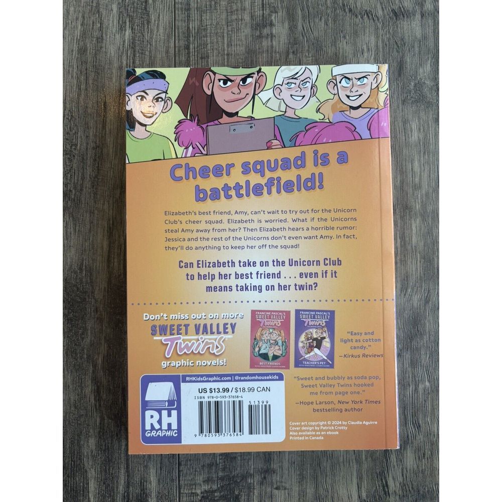 Sweet Valley Twins Graphic Novel #3 Choosing‎ Sides Fancine Pascal NEW - Picture 2 of 3